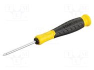 Screwdriver; Phillips; PH0; Essential; 50mm STANLEY