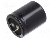 Capacitor: electrolytic; SNAP-IN; 470uF; 400VDC; Ø35x40mm; ±20% SAMWHA