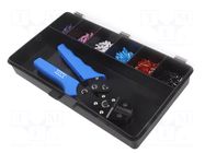 Kit: for crimping push-on connectors, terminal crimping PARTEX