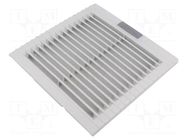 Fan: AC; axial; IP55; 204x204x37mm; RAL 7035 Alfa Electric