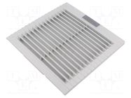 Fan: AC; axial; IP55; 204x204x37mm; RAL 7035 Alfa Electric