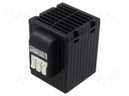 Blower; heating; 150W; 230VAC; IP20; for DIN rail mounting Alfa Electric