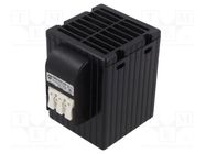 Blower; heating; 300W; 230VAC; IP20; for DIN rail mounting 