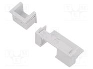 Terminals cover; light grey; HM-1597DIN2MC53,HM-1597DIN2MH53 HAMMOND