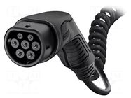 Cable: eMobility; 1x0.5mm2,3x6mm2; 250V; 8kW; IP44; wires,Type 2 PHOENIX CONTACT