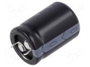 Capacitor: electrolytic; SNAP-IN; 2200uF; 63VDC; Ø22x30mm; ±20% AISHI