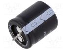 Capacitor: electrolytic; SNAP-IN; 220uF; 250VDC; Ø22x25mm; ±20% AISHI