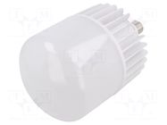 LED lamp; neutral white; E27; 230VAC; 11500lm; 97W; 200°; 4000K GTV Poland