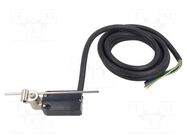 Limit switch; adjustable plunger, length R 19-116mm; NO + NC PIZZATO ELETTRICA