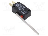 Microswitch SNAP ACTION; 5A/125VAC; with lever; SPDT; ON-(ON) OMRON Electronic Components