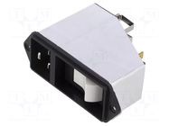 IEC 60320 connector EF12 Connector Filter C20 16A M5 SCHURTER