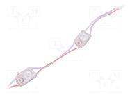 LED; white; 7000K; 360mW; 60lm; IP67; 175°; No.of diodes: 1; -25÷60°C POS