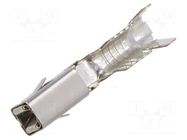 Contact; female; MINI F280; tinned; 2.5÷4mm2; bulk; crimped MTA