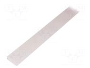 Cover for LED profiles; frosted; 1m; Kind of shutter: A9; slide TOPMET