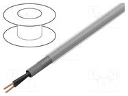 Wire; ÖLFLEX® CLASSIC 110 CY; 2x0.75mm2; PVC; transparent LAPP