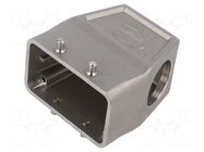 Enclosure for connectors: HDC; size 10B; for cable; Han-INOX® HARTING