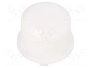 Button; 5G; round; white; Ø9.6mm MEC
