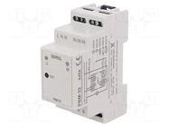 Relay: installation; bistable,impulse; NO/NC; Ucoil: 230VAC; PBM ZAMEL