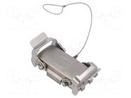 Protection cover; size 16B; Han-INOX®; IP65,IP67; 77.5x27mm HARTING