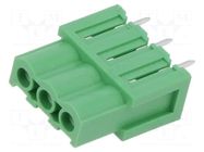 Connector: pluggable terminal block; socket; female; 10A; 300V AMPHENOL ANYTEK