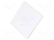 Touch switch; 200÷240VAC; No.of butt: 1; white; tempered glass MOES