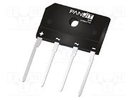 Bridge rectifier: single-phase; Urmax: 1kV; If: 20A; Ifsm: 200A PanJit Semiconductor