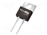 Diode: rectifying; THT; 200V; 8A; tube; Ifsm: 120A; ITO220AC; Ir: 75uA PanJit Semiconductor