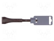 Chisel; for concrete; L: 140mm; SDS-Plus®; tag; Tipwidth: 30mm RENNSTEIG