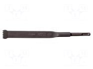 Toothed chisel; for concrete; L: 250mm; SDS-Plus®; Tipwidth: 20mm RENNSTEIG