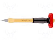 Crosscut chisel; Tipwidth: 9mm; L: 300mm; Plating: varnish RENNSTEIG