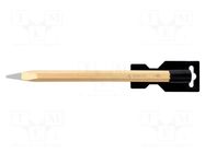 Pointed chisel; L: 400mm; Size: 20mm RENNSTEIG