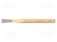 Cold chise; Tipwidth: 10mm; L: 125mm; Thk: 2mm RENNSTEIG