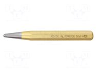 Centre punch; L: 150mm; Spanner: 16mm; Ø: 6mm RENNSTEIG