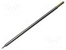 Tip; chisel,elongated; 1mm; 302°C; for soldering station METCAL