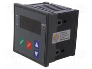 Timer; Range: 1s÷999s; NO x2; 230VAC; panel; OUT 1: 230VAC/5A; HCRT HOTCOLD