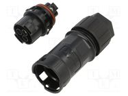 Connector: AC supply; female; 10mm2; screw terminal; plug; 50A CONNFLY