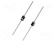 Diode: rectifying; THT; 800V; 3A; Ammo Pack; Ifsm: 100A; DO201; 1.5us DIOTEC SEMICONDUCTOR