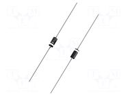 Diode: TVS; 33V; bidirectional; ±5%; DO15; 400W; Ammo Pack; BZW04 DIOTEC SEMICONDUCTOR
