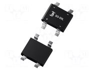 Bridge rectifier: single-phase; 160V; If: 2.3A; Ifsm: 65A; SO-DIL DIOTEC SEMICONDUCTOR