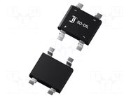 Bridge rectifier: single-phase; 160V; If: 2.3A; Ifsm: 65A; SO-DIL DIOTEC SEMICONDUCTOR