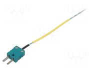 Sensor: temperature; thermocouple K; Insulation: fiberglass; 2m GUENTHER