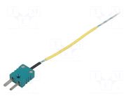 Sensor: temperature; thermocouple K; Insulation: fiberglass; 2m GUENTHER