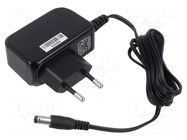 Power supply: switching; mains,plug-in; 12VDC; 1.25A; 15W; 83.3% CELLEVIA POWER