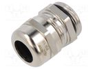 Cable gland; without nut; PG16; IP68; brass; Entrelec TE Connectivity