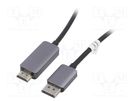 Cable; DisplayPort 1.4,HDMI 2.1; DisplayPort plug,HDMI plug DIGITUS