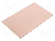 Laminate; FR4,epoxy resin; 1.5mm; L: 160mm; W: 100mm BUNGARD