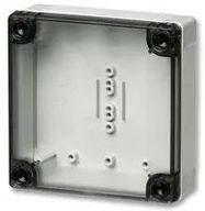 ENCLOSURE, DIN RAIL, POLYCARBONATE, GRAY