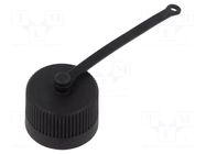 Accessories: protection cover; internal thread,threaded joint BINDER