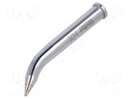 Tip; bent chisel; 0.8x0.4mm; for  soldering iron WELLER