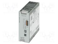 Power supply: switched-mode; for DIN rail; 180W; 12VDC; 15A; IP20 PHOENIX CONTACT